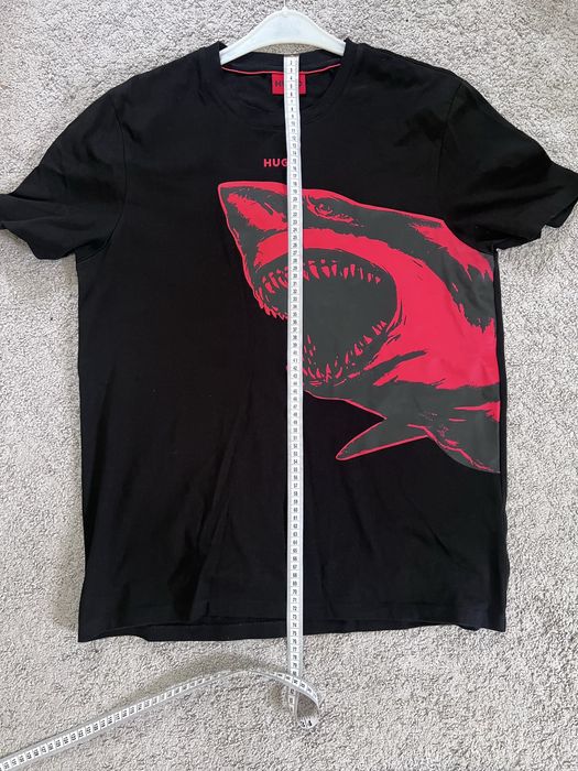Оригінал Футболка HUGO BOSS (HUGO) Shark Print розмір L