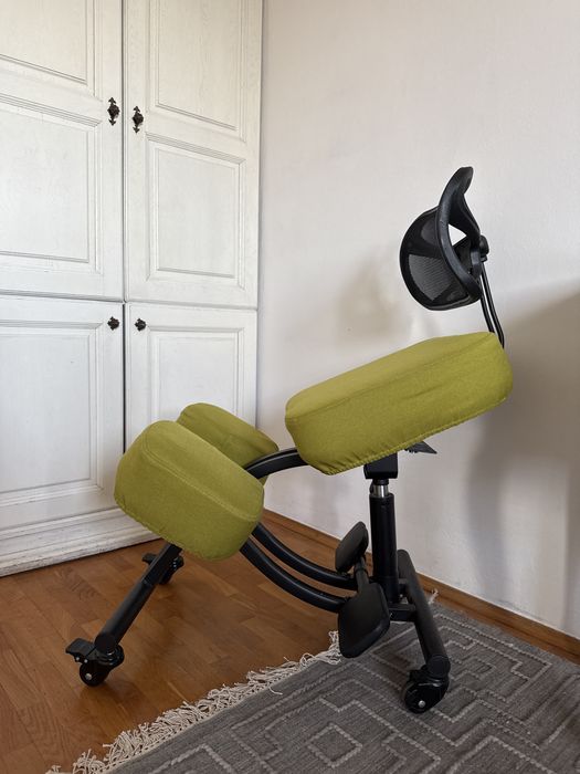 Klękosiad klęcznik ergonomiczne krzesło do pracy