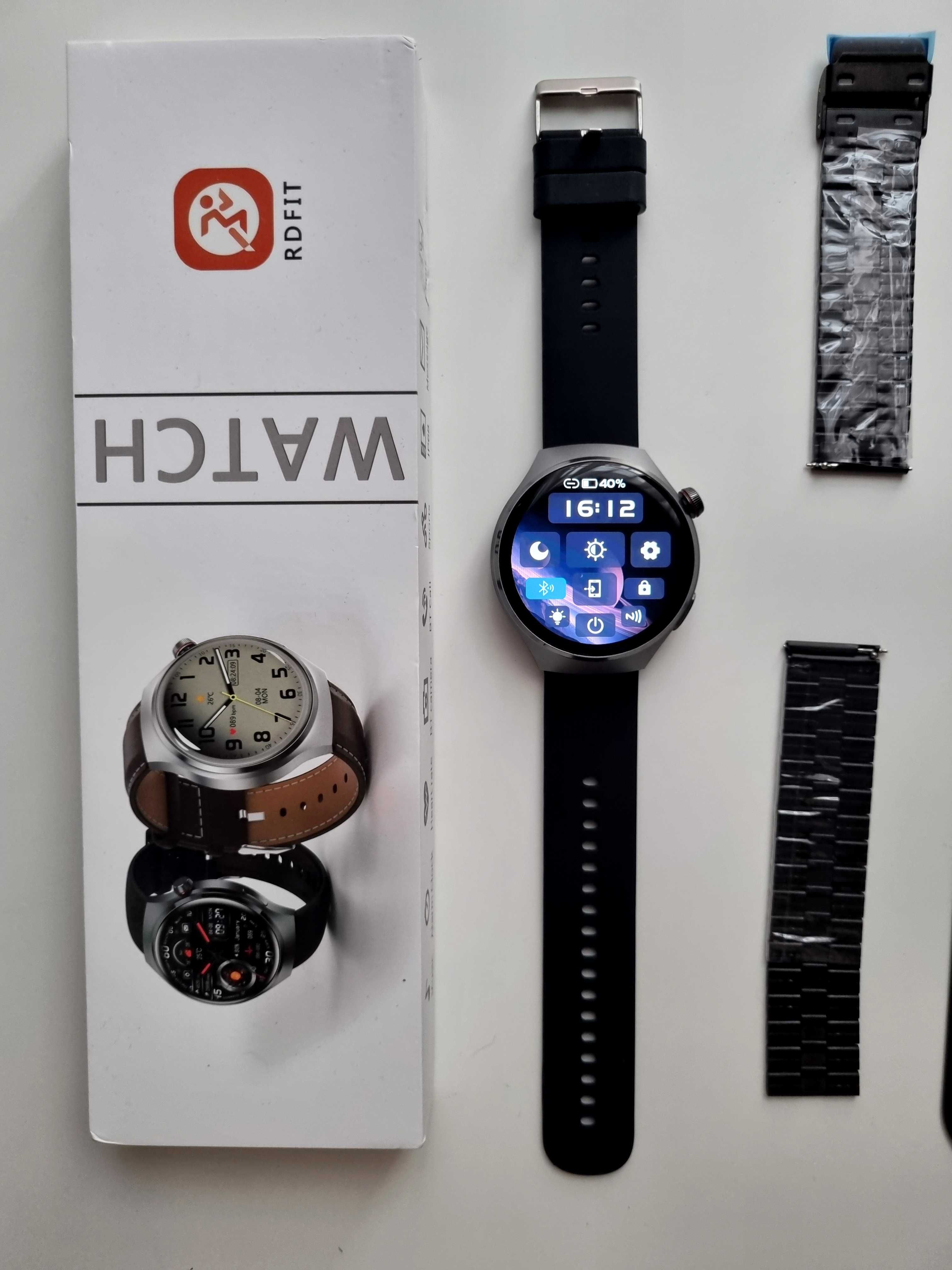 Smartwatch GT5 nowy okrągły