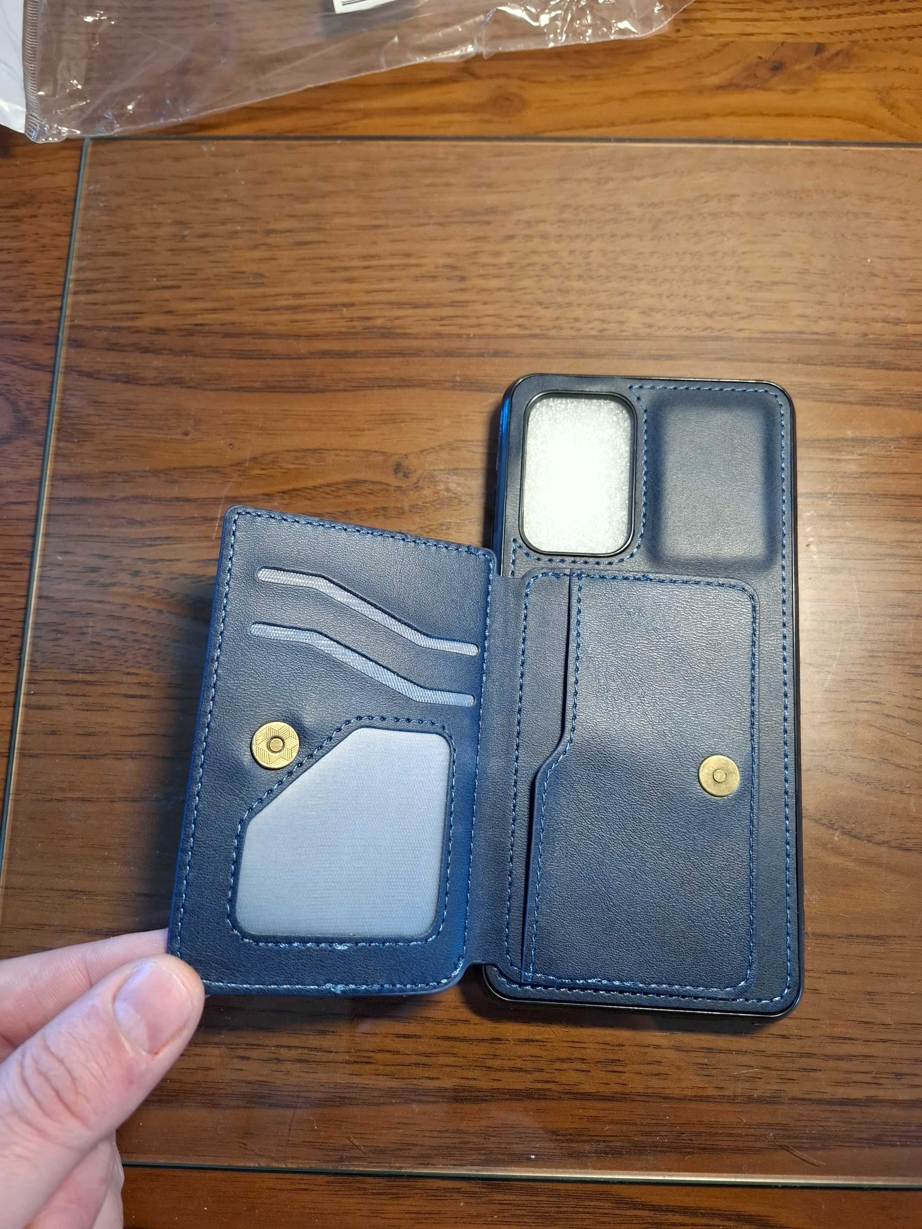 Etui Samsung A52 A52s 5g - nowe - skórzane - portfel - magnes