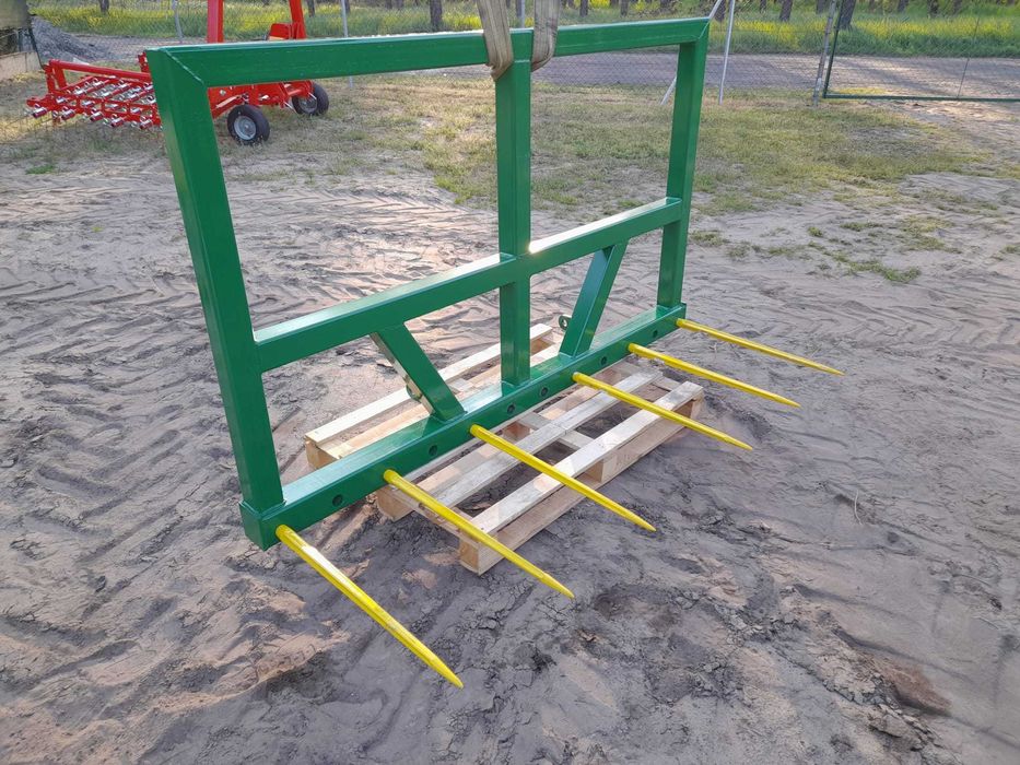 Do obornika NOWE widły pod linke na stary typ tura kute zęby krokodyl