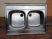 zlew stal nierdzewna  60x80