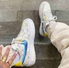 ‼️Кроссовки Nike Air Force 1 Fontanka Flowers react jordan 40р 40.5р