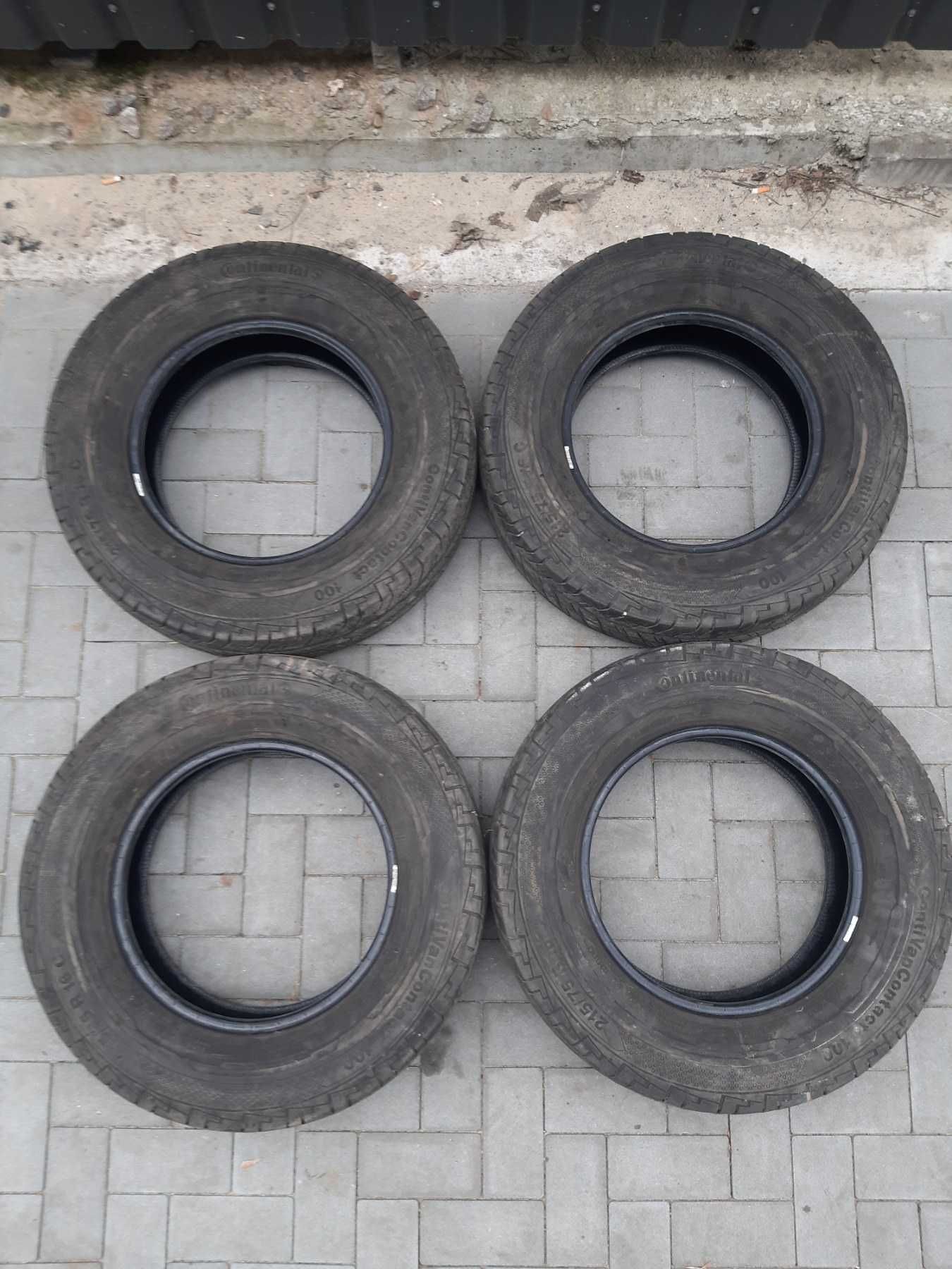 Продам ШИНУ CONTINETAL ContiVanContact  100  215/75 R 16 С