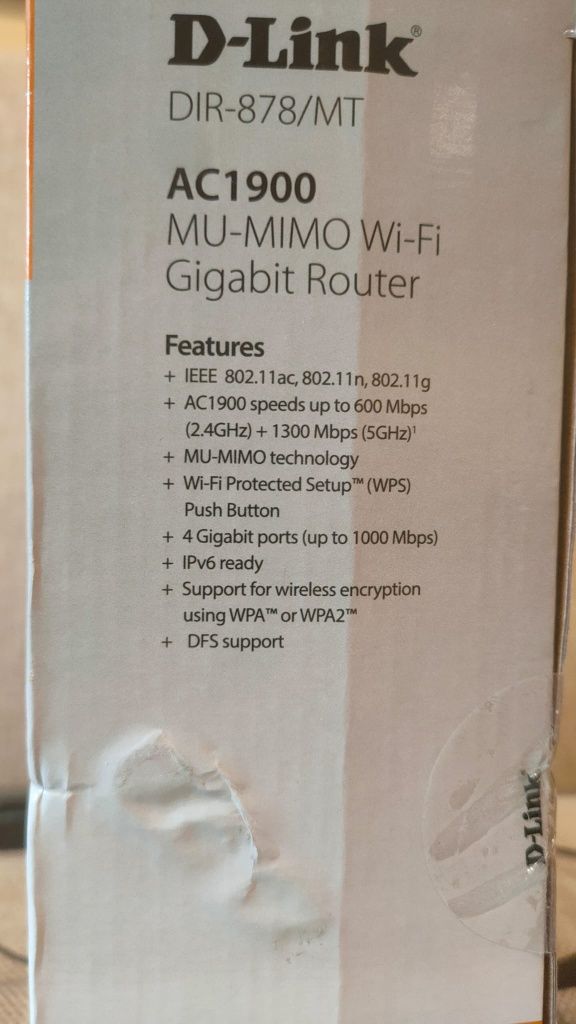 Router D-Link DIR 878/MT