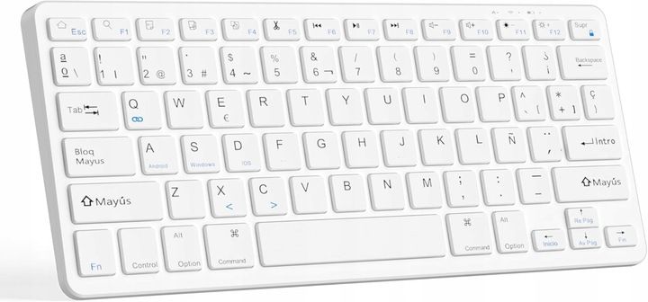 Klawiatura Bezprzewodowa Uniwersalna Bluetooth Usb-c Przenośna Tablet