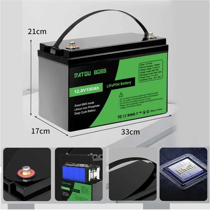 ОПТ Акумулятор для Дому LiFePO4 12,8V/100Ah Самовивіз Київ