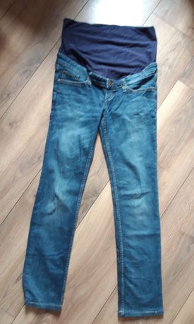 Spodnie ciążowe dżinsowe jeansowe r.36/38