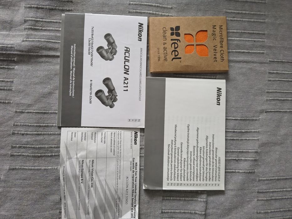 LornetkaACULON A211  10x50 Nikon