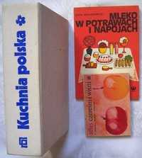 Kuchnia polska 1984 oraz inne stare książki kulinarne