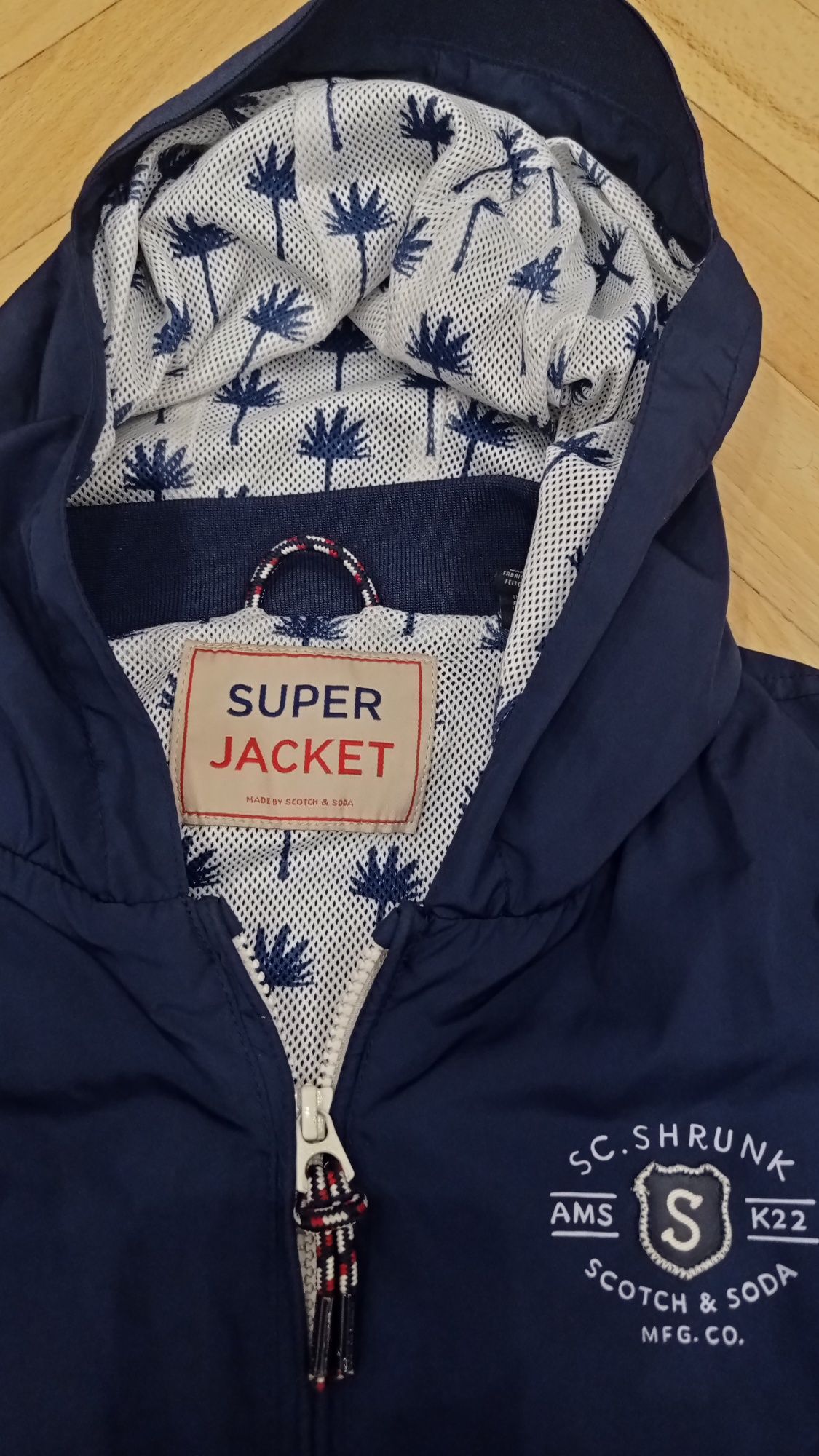 Kurtka przejściowa 134 chłopięca Scotch&Soda wiatrówka