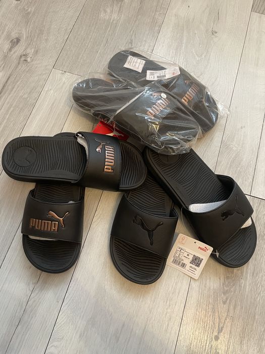 Тапочки puma чорні 38 та 39 розмір