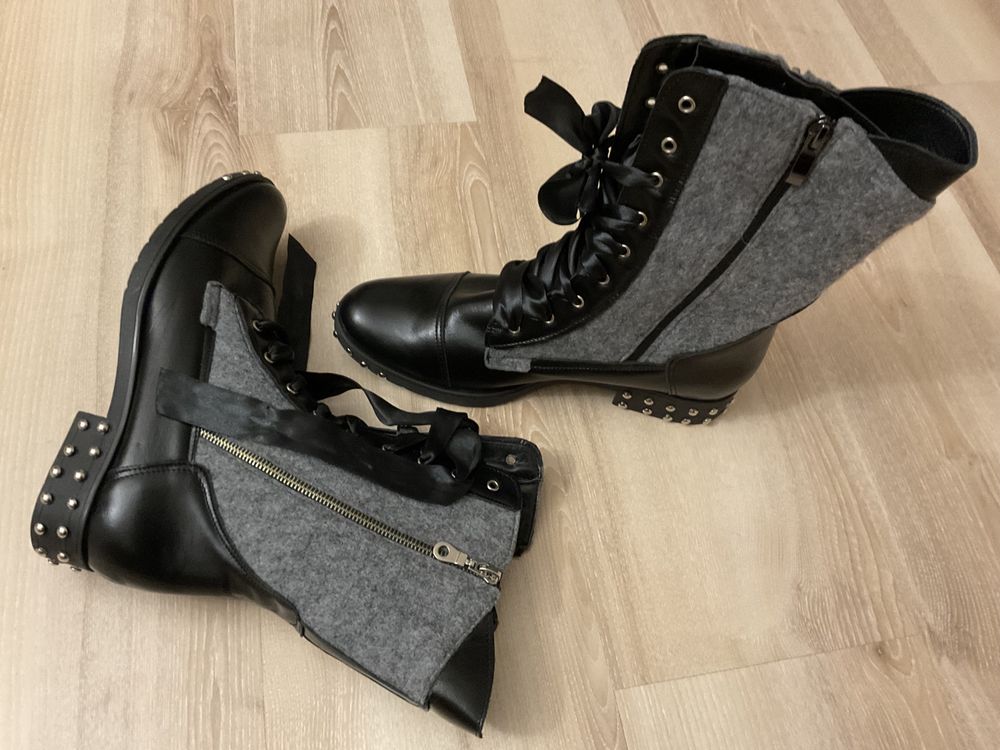 Buty 39 skórzane nowe