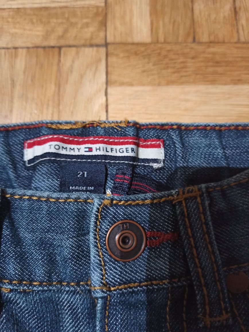 Spodnie jeans denim Tommy Hilfiger 104 dziecko