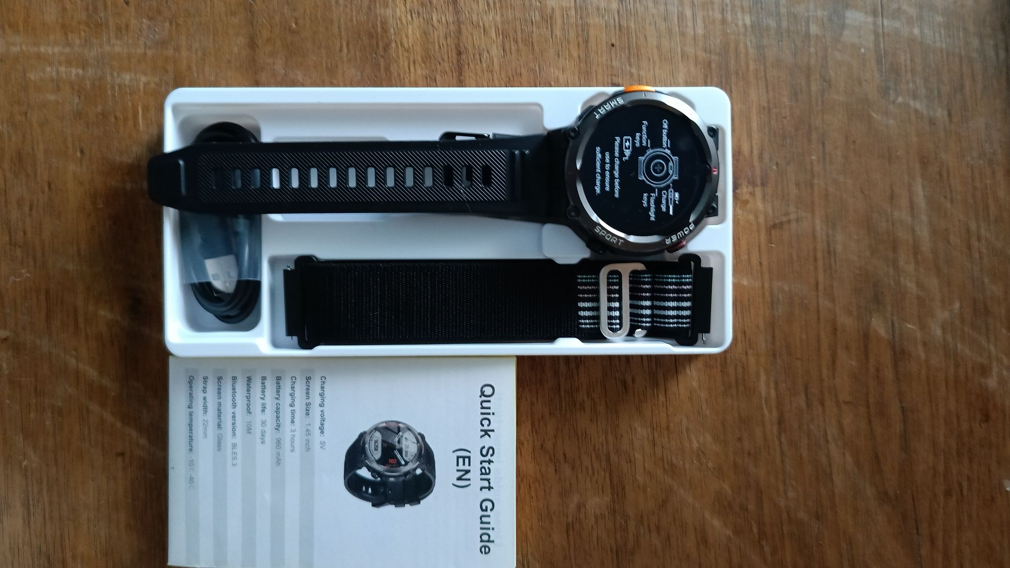 Смарт-годинник Blackview W 50 Pro. Чорний.