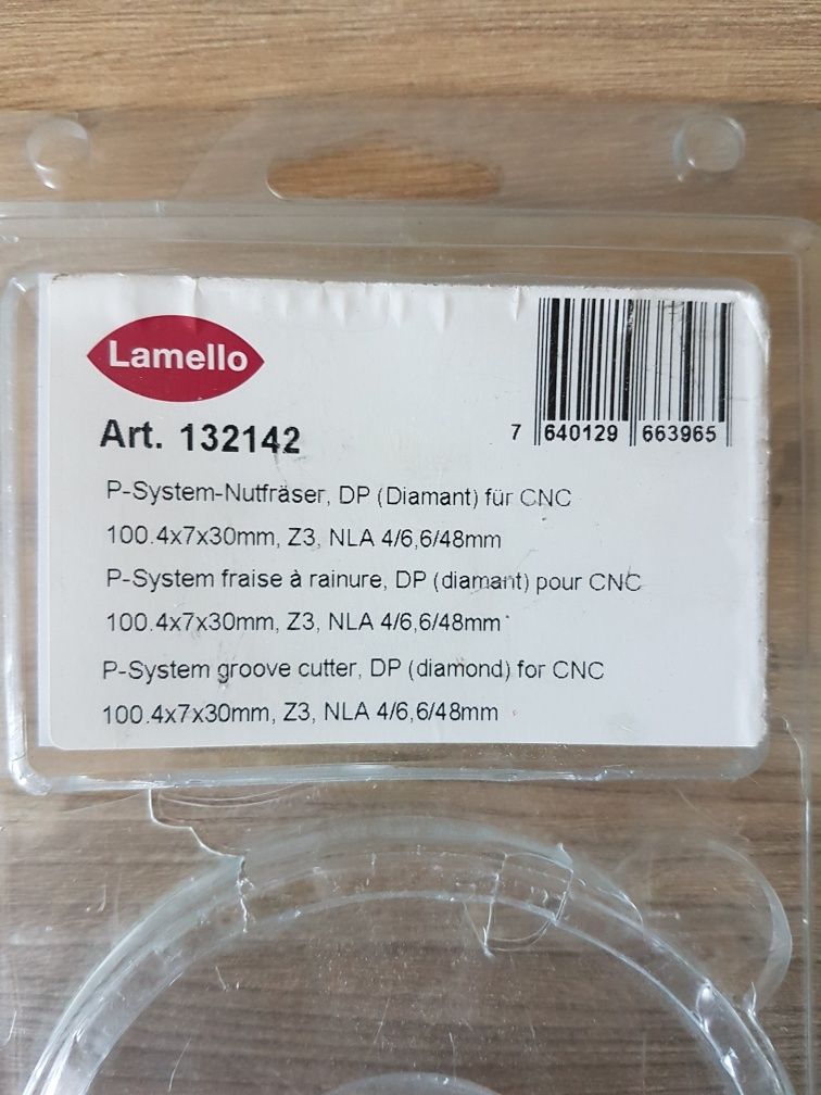 Frez diamentowy Lamello do P-system ZETA P2 wersja CNC
