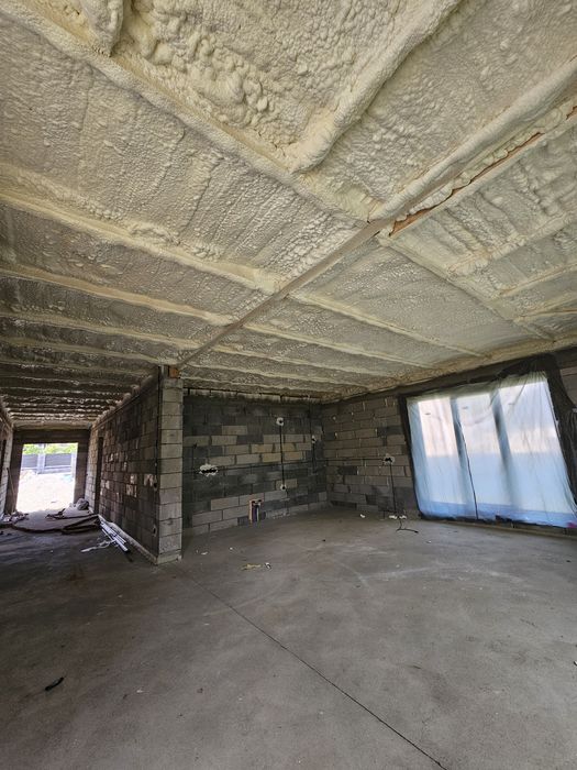 Утеплення Пінополіуретаном,Піною,ППУ,Дахи,Перекриття,ангари,каркасники