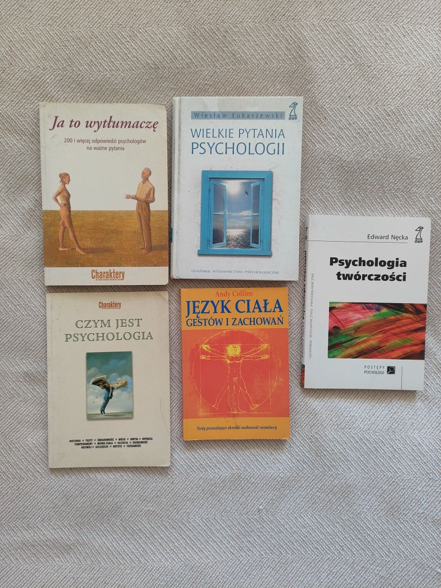 Zestaw książek psychologia