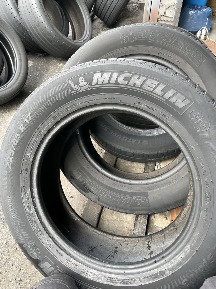 Шини б.в літо 225/65 R17 -102V- Michelin Latitude Sport 3 (2018рік)
