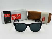 Солнцезащитные очки Ray Ban Wayfarer 2140 Glossy Black 54мм стекло