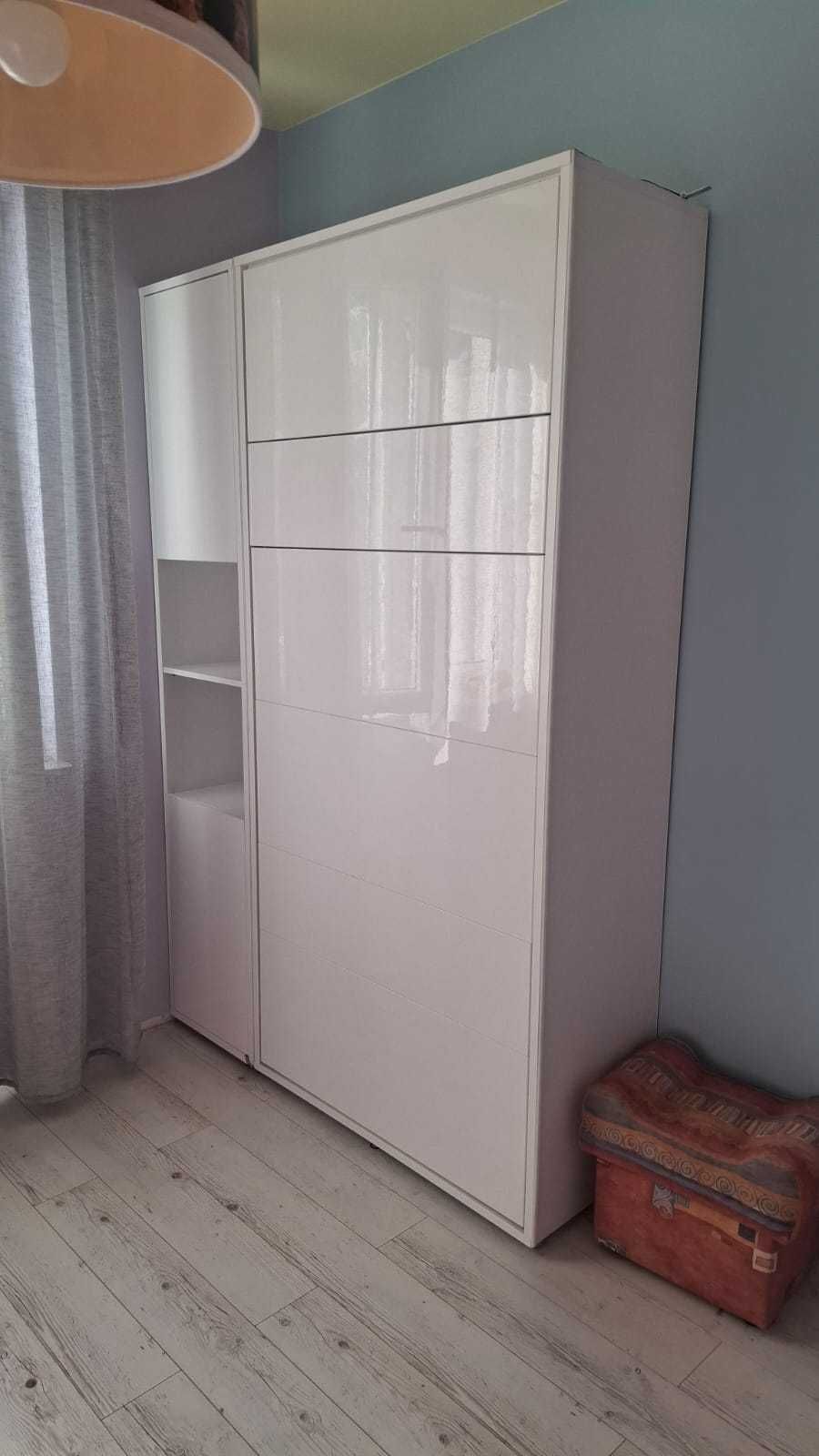 Półkotapczan Bed Concept firmy Lenart - Łóżko składane z materacem.