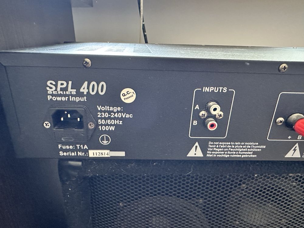 Wzmaczniacz SPL 400 2x200W