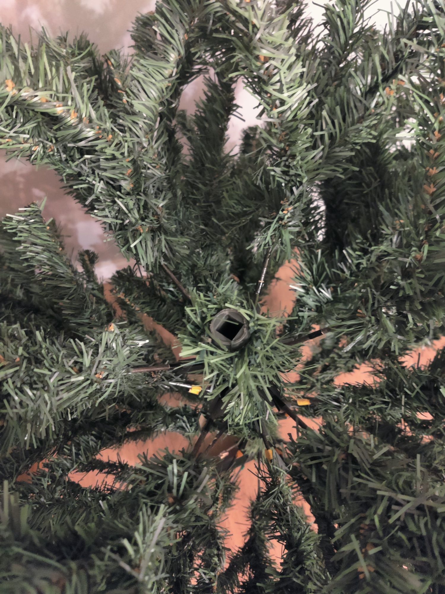 Árvore de Natal 165cm altura + acessórios