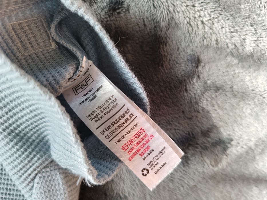 Rampersy F&F Fred flo rozmiar 50-56bawełna