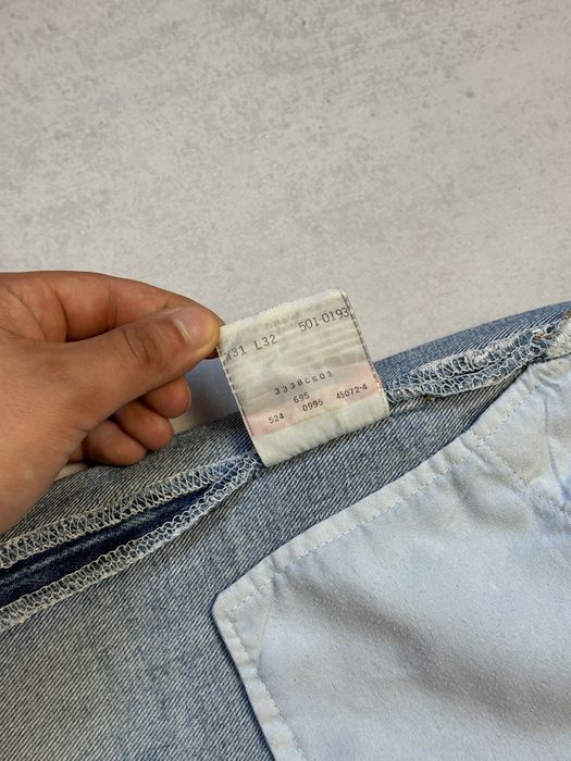 Винтажные джинсы Levi’s 501 made in USA мужские (оригинал)