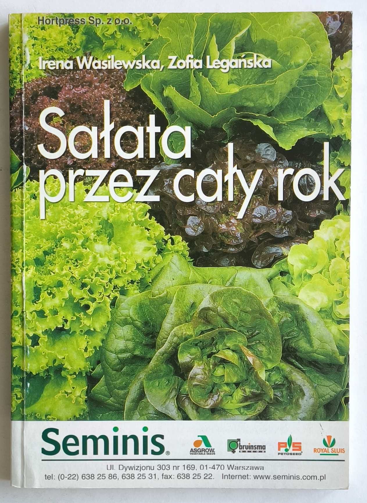 Sałata przez cały rok, Irena Wasilewska, Zofia Legańska, UNIKAT!