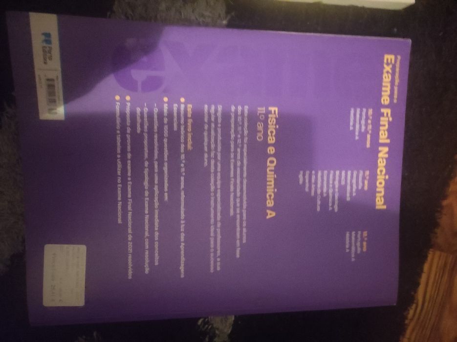 Preparação para exames nacionais Físico química