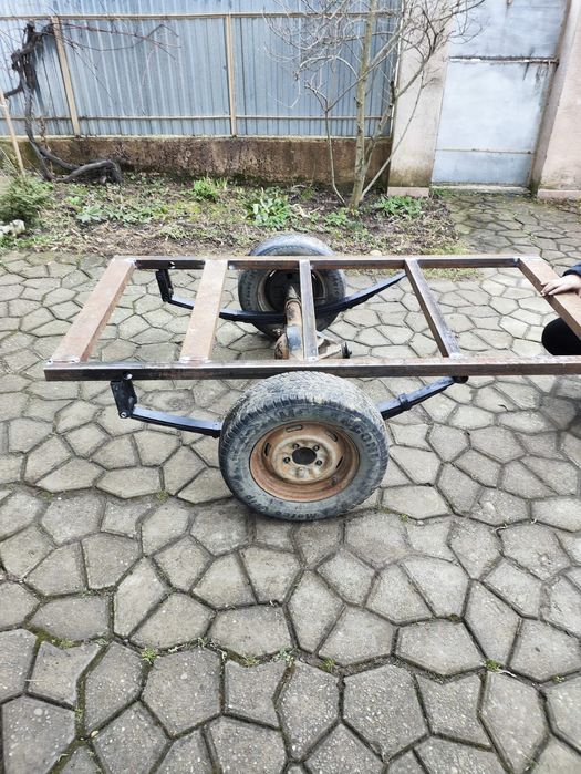 Причеп для автомобіля, мототрактора, мотоблока