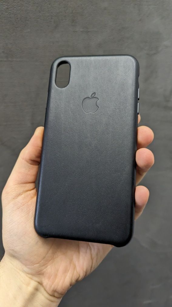 Чохол Apple Iphone XS Max Оригінал Шкіряний Чехол