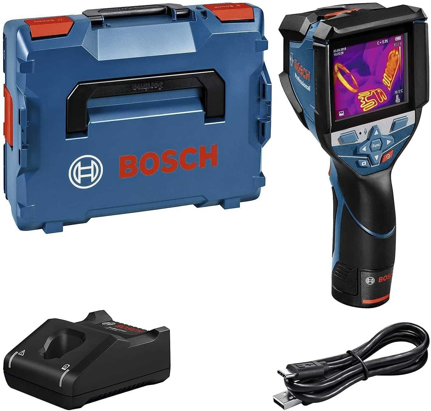Wynajem kamera termowizyjna Bosch GTC 400 C, pomiary temperatury