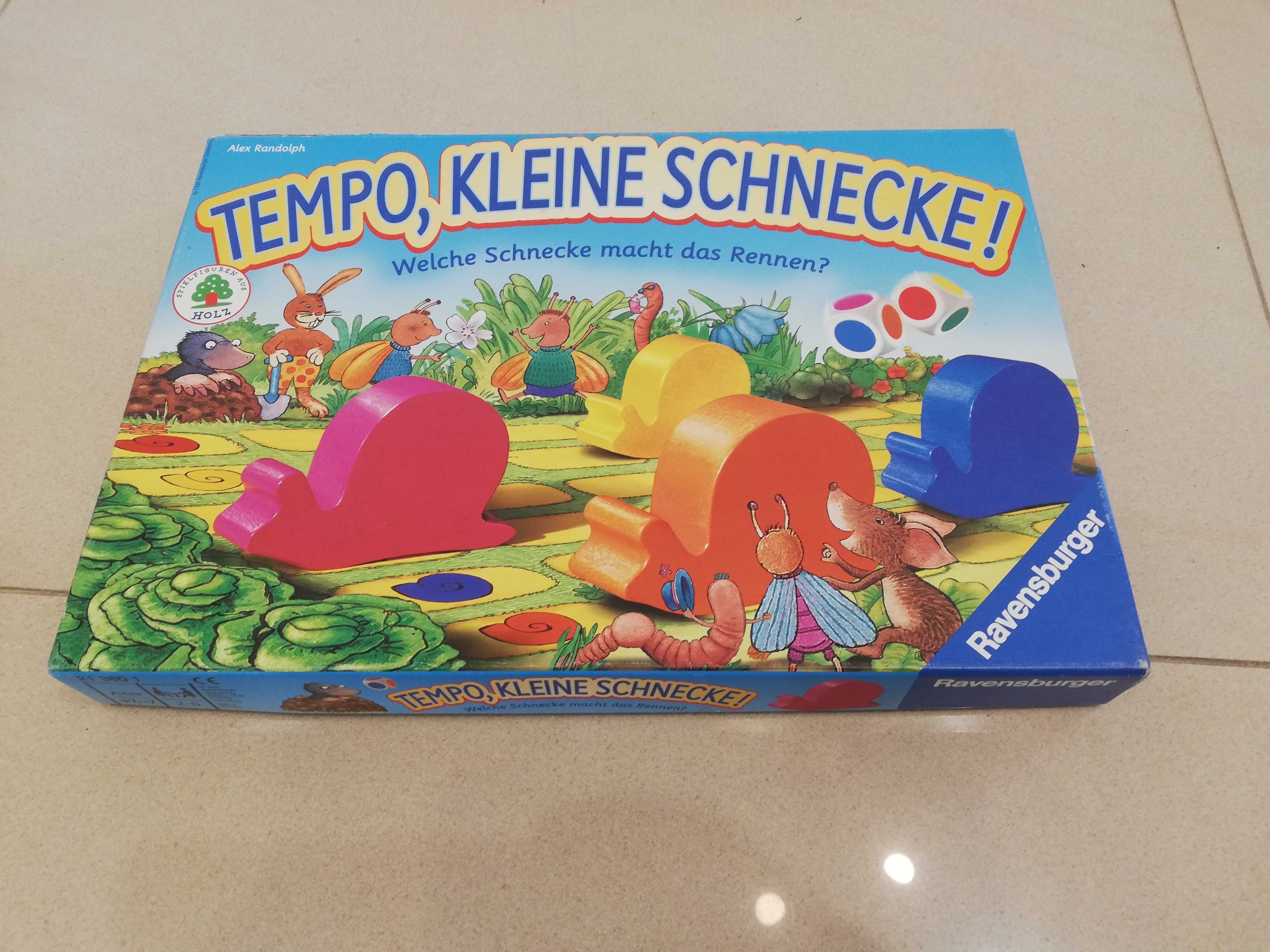Gra planszowa Ravensburger  Tempo  Kleine Schnecke Ślimaki 3,5+
