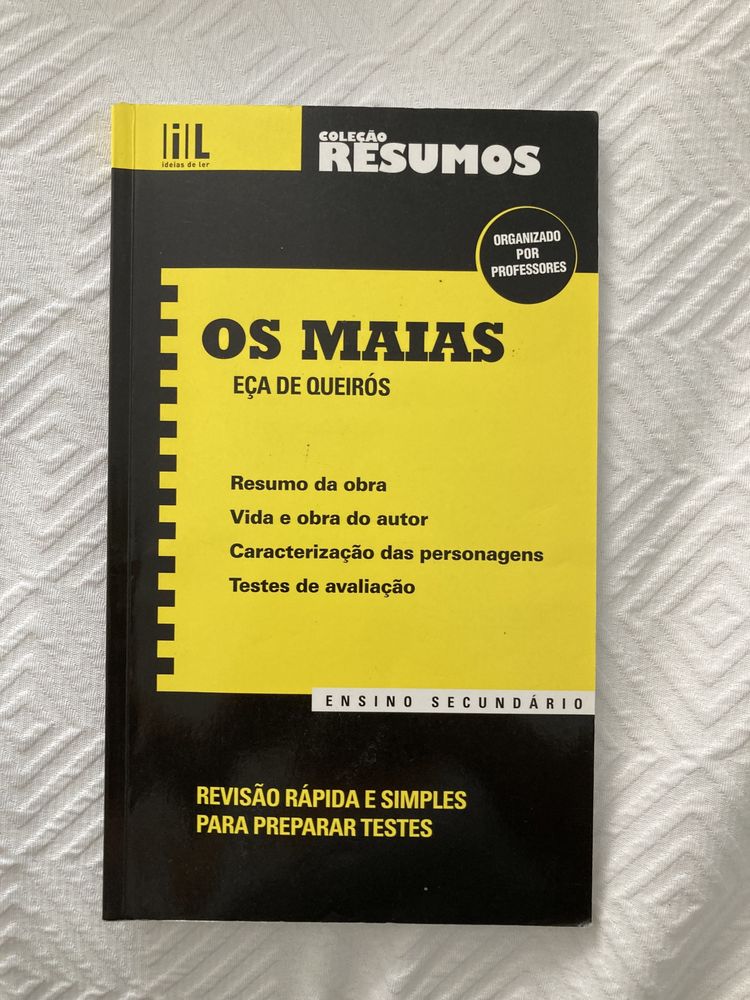 Livros de resumos de obras do secundário