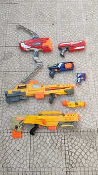 Nerf pistola brincar