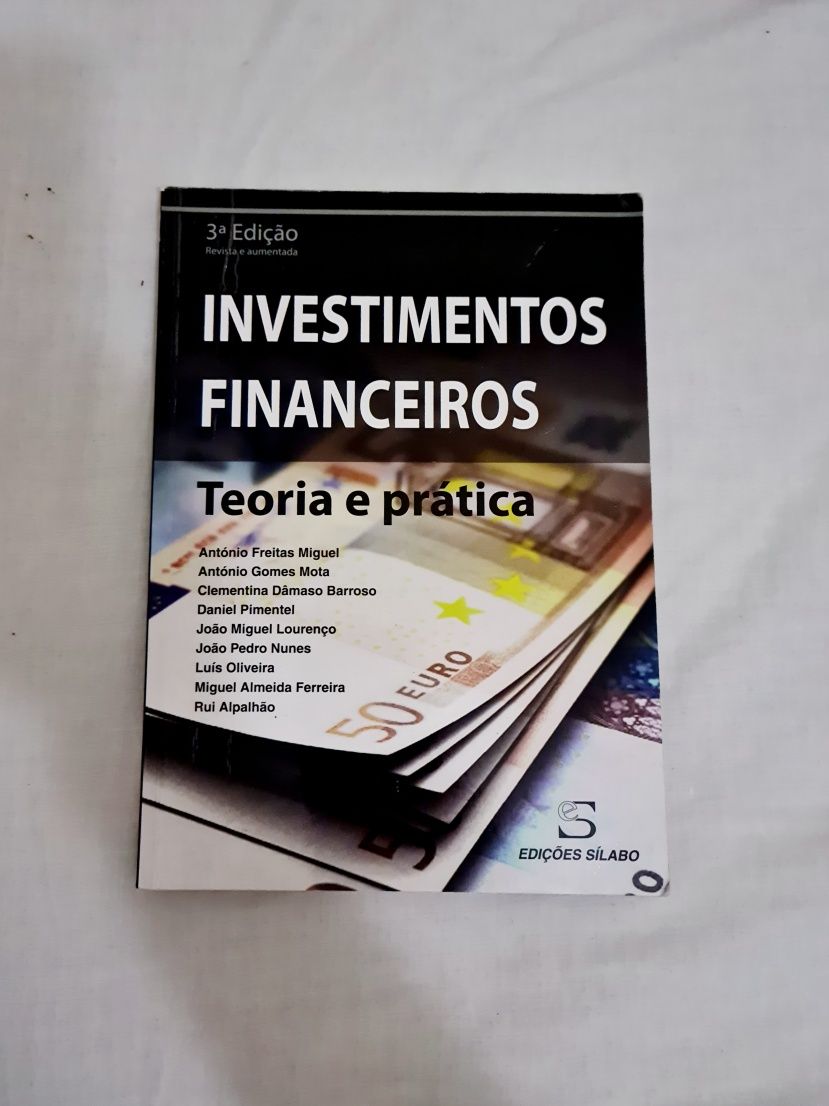 Livro  Investimentos Financeiros