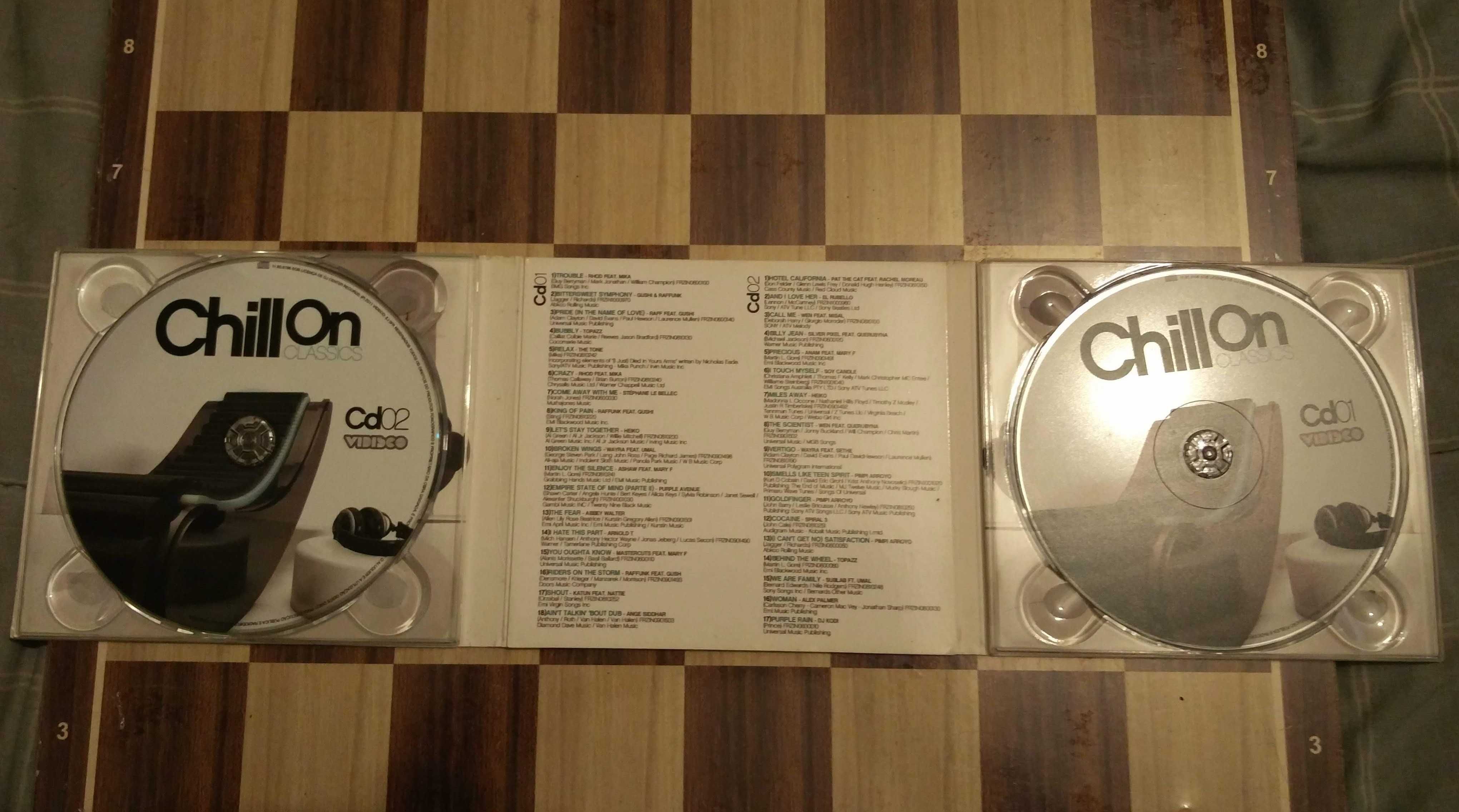 CD duplo Chill On Best of Chill Out Classics