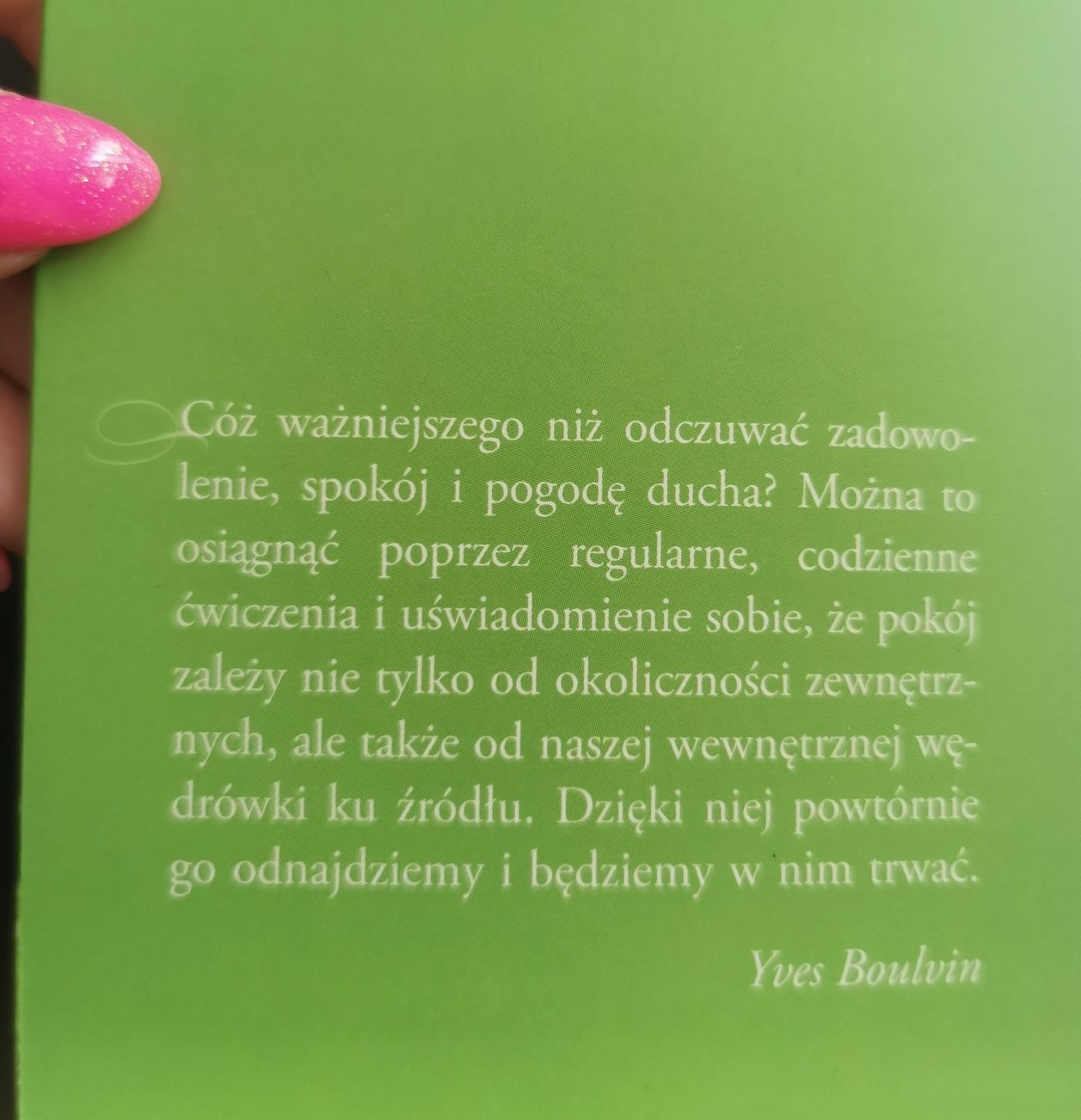 100 dróg do odnalezienia pokoju Yves Boulvin unikat