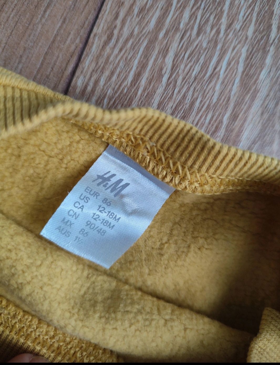 Bluza żółta H&M 86