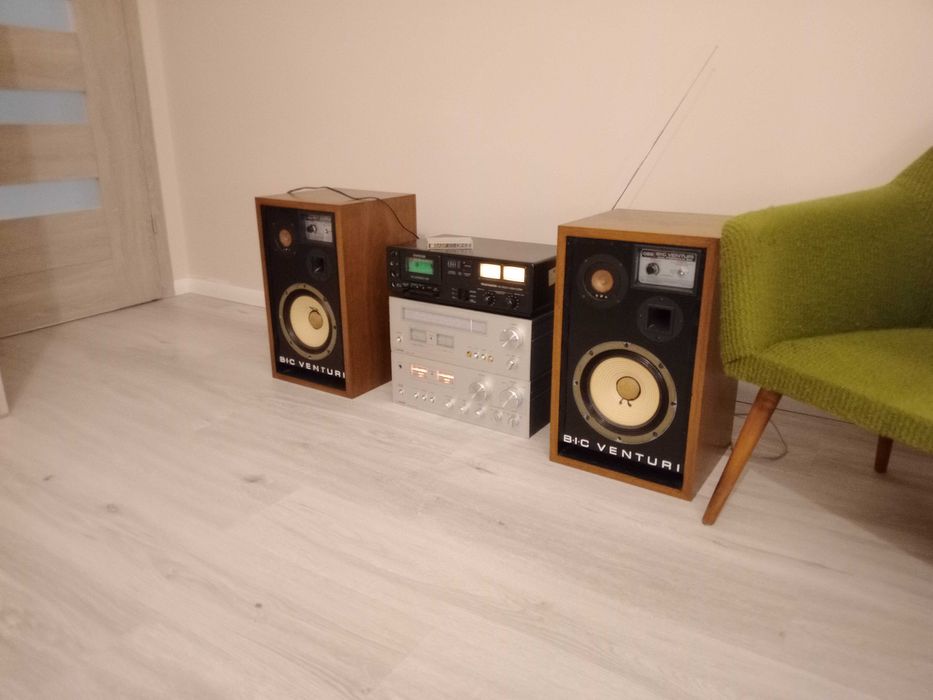 Rzadkie amerykańskie kolumny B.I.C Venturi Formula 2w , audiofilskie