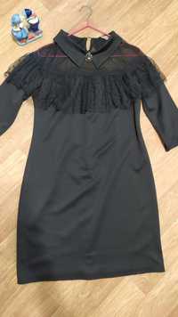 Чёрное платье женское