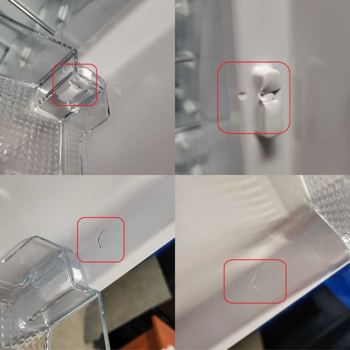 Lodówka No Frost Beko B5RCNA405HXB 203cm 355L Srebrna OUTLET 17JG26