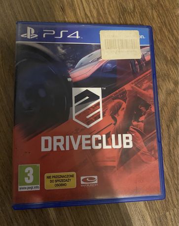 Driveclub ps4 gra pegi3