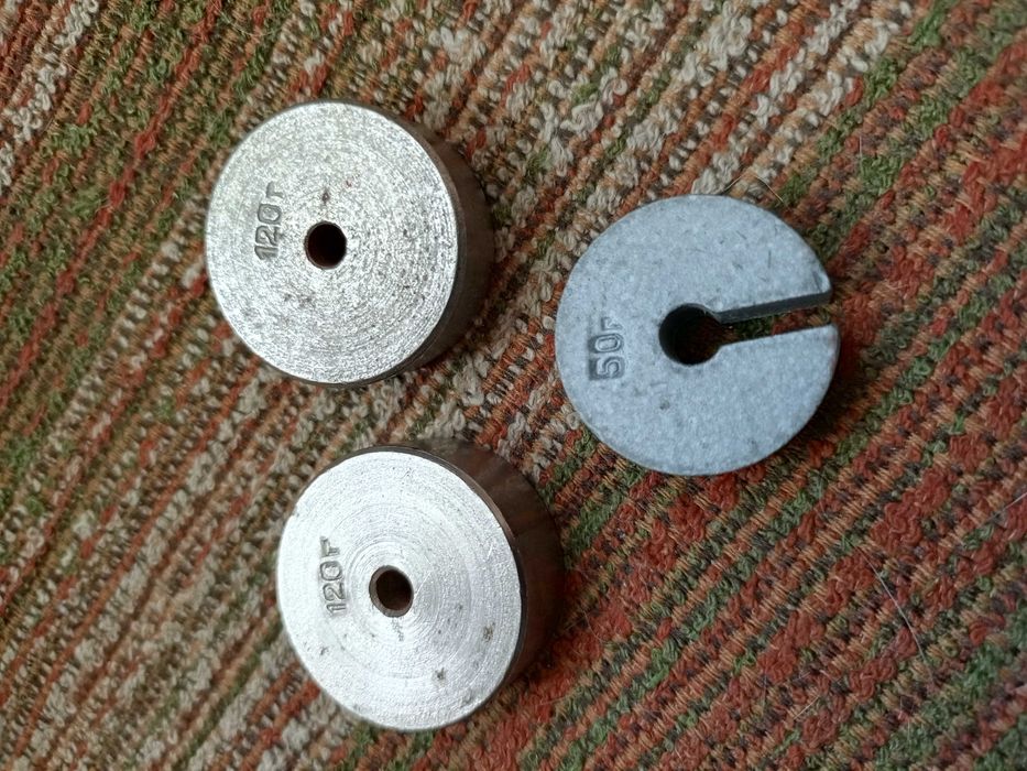 Вагірці для зважування. 3 шт.