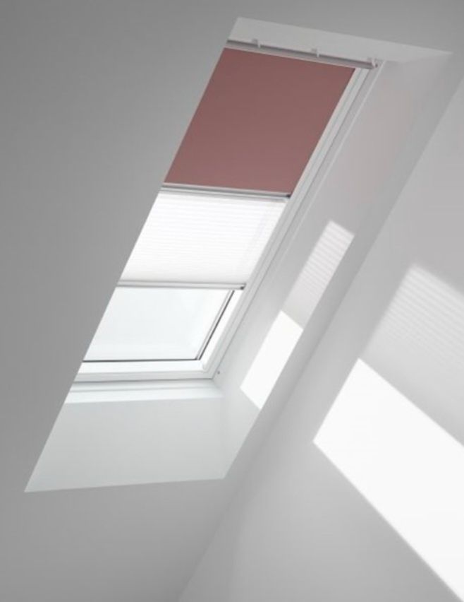 Roleta zaciemniająca-plisowana velux