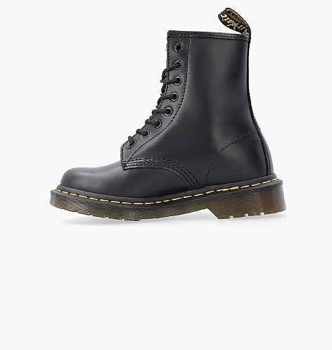 Жіночі Dr. Martens 1460 SMOOTH LEATHER Lace Up Boots Black Оригінал