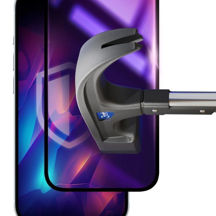 Prywatyzujące szkło hartowane na Apple iPhone 16 Plus - 3mk Rainbow