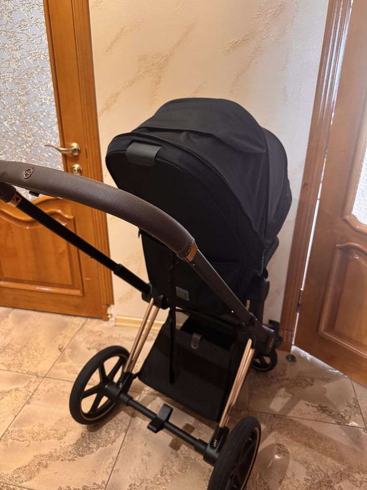 Продам коляску cybex priam rose gold